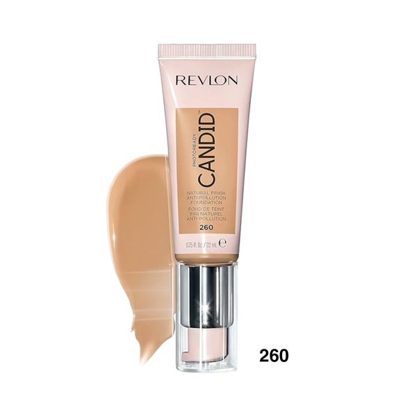 Lot of 2 Revlon PhotoReady Candid Natural Finish Foundation oil free 260 - Picture 2 of 2